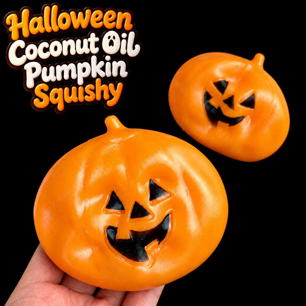 Halloween Pumpkin & Ghost Squishy Toy