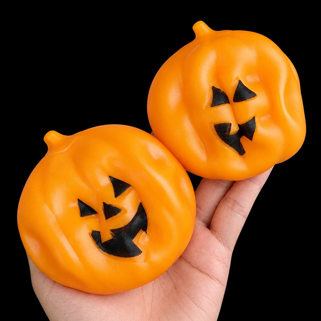 Halloween Pumpkin & Ghost Squishy Toy
